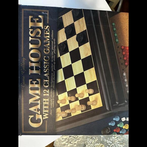 Games | Game Gallery 12 In 1 Game House With 12 Classic Games | Poshmark